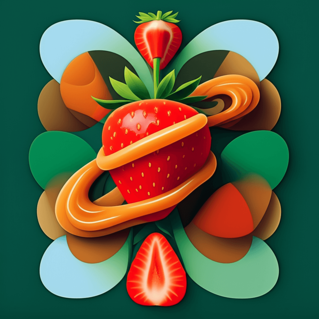 Dulce De Fresa strain artwork